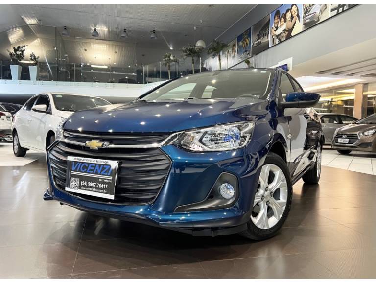 CHEVROLET - ONIX - 2022/2023 - Azul - R$ 86.800,00