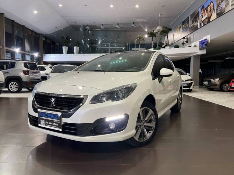 PEUGEOT - 308 - 2016/2017 - Branca - R$ 67.900,00