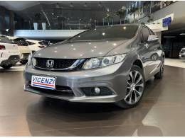 HONDA - CIVIC - 2015/2016 - Cinza - R$ 83.800,00