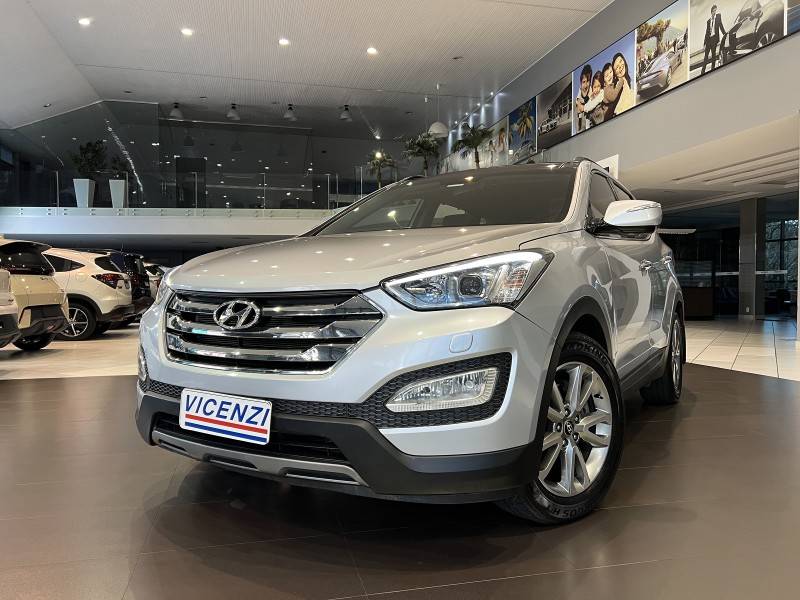 HYUNDAI - SANTA FÉ - 2014/2015 - Prata - R$ 93.800,00