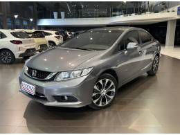 HONDA - CIVIC - 2015/2016 - Cinza - R$ 83.800,00