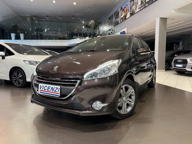 PEUGEOT - 208 - 2015/2016 - Marrom - R$ 54.900,00