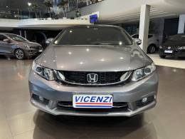 HONDA - CIVIC - 2015/2016 - Cinza - R$ 83.800,00
