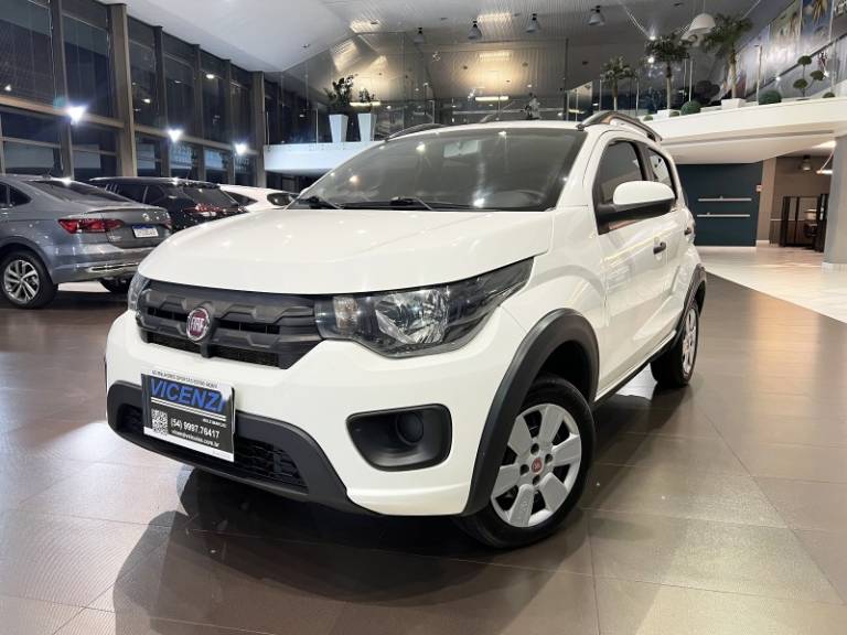 FIAT - MOBI - 2018/2019 - Branca - R$ 58.800,00