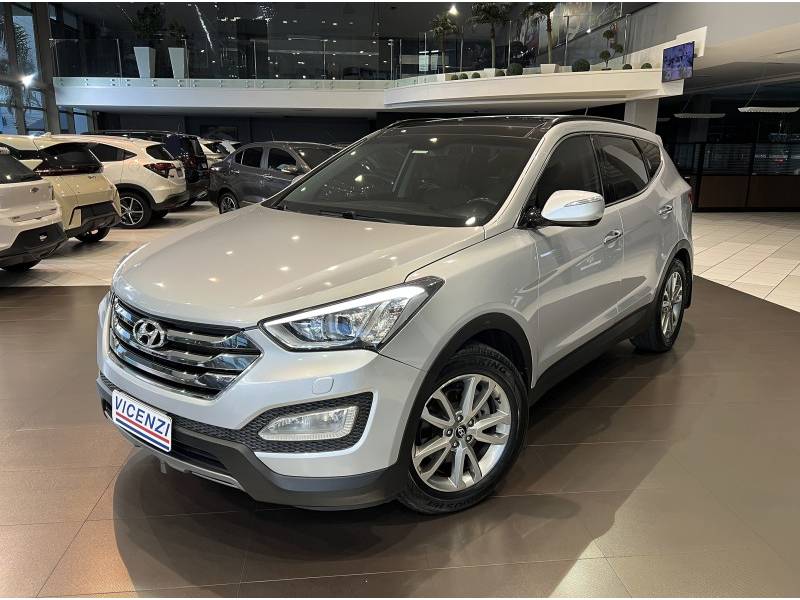 HYUNDAI - SANTA FÉ - 2014/2015 - Prata - R$ 93.800,00