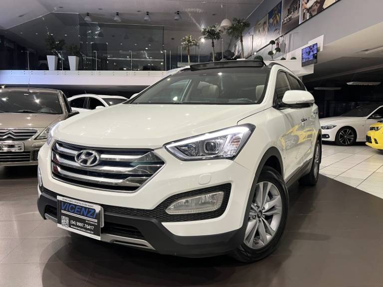 HYUNDAI - SANTA FÉ - 2014/2015 - Branca - R$ 96.900,00