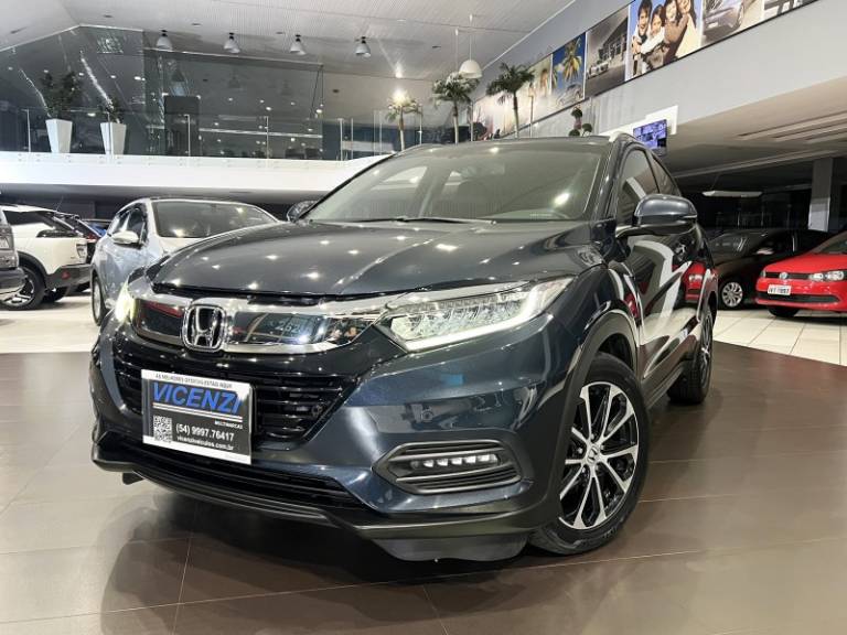 HONDA - HR-V - 2021/2021 - Azul - R$ 121.800,00