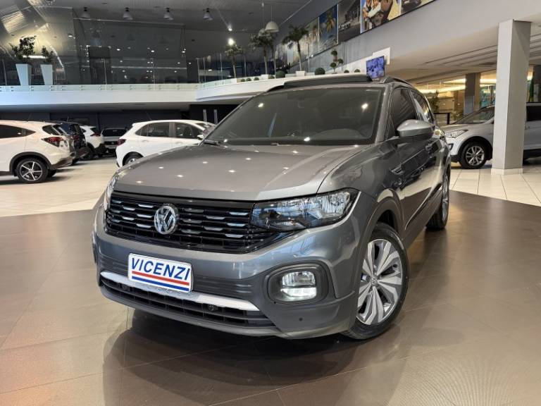 VOLKSWAGEN - T-CROSS - 2020/2020 - Cinza - R$ 102.800,00